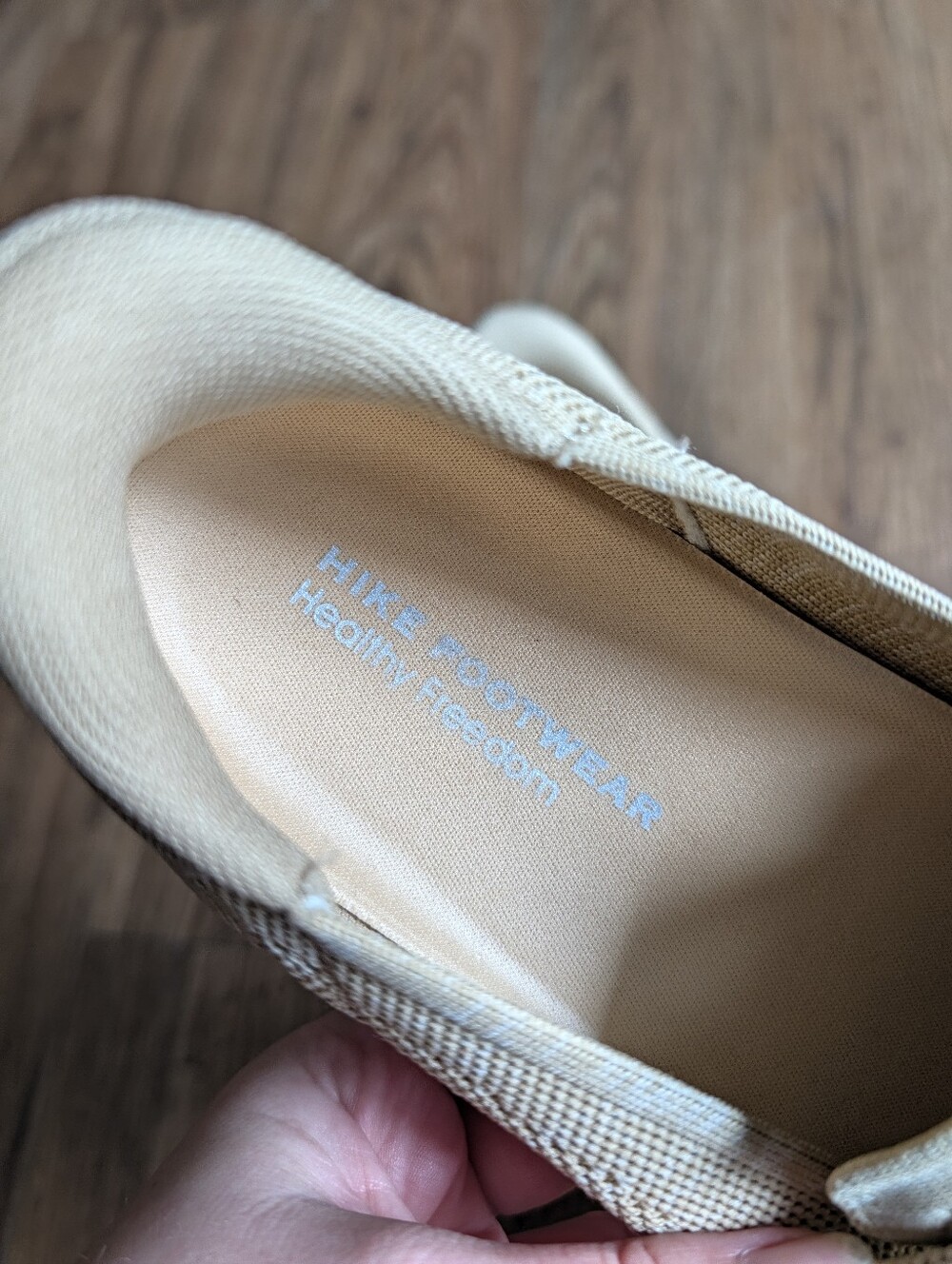 NWT Hike Footwear Barefoot Casual Tan Slip-On Shoes - Picture 6 of 7